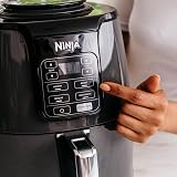 Ninja Air Fryer [AF100EU] 4 Cooking Modes, Air Fry, Roaster, Reheating, Dehydrating, Non-Stick Ceramic, 3.8 L, 1550W, Grey/Black - 10