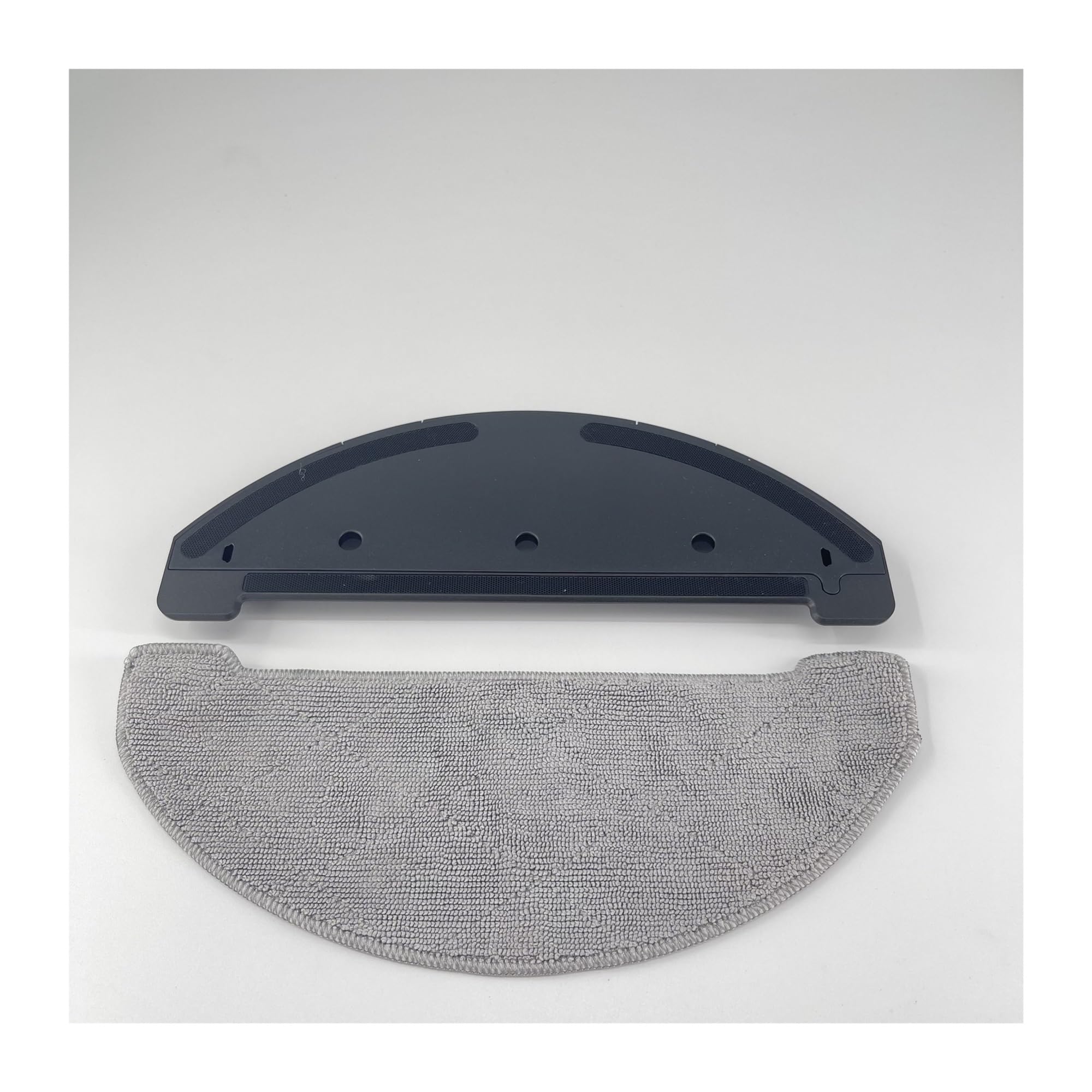 Podkładki do mopa uchwyt akcesoria kompatybilne z Xiaomi Viomi S9 odkurzacz robot Mop szmaty ściereczka do mopa wspornik wymiana części zamiennych (Color : schwarz)