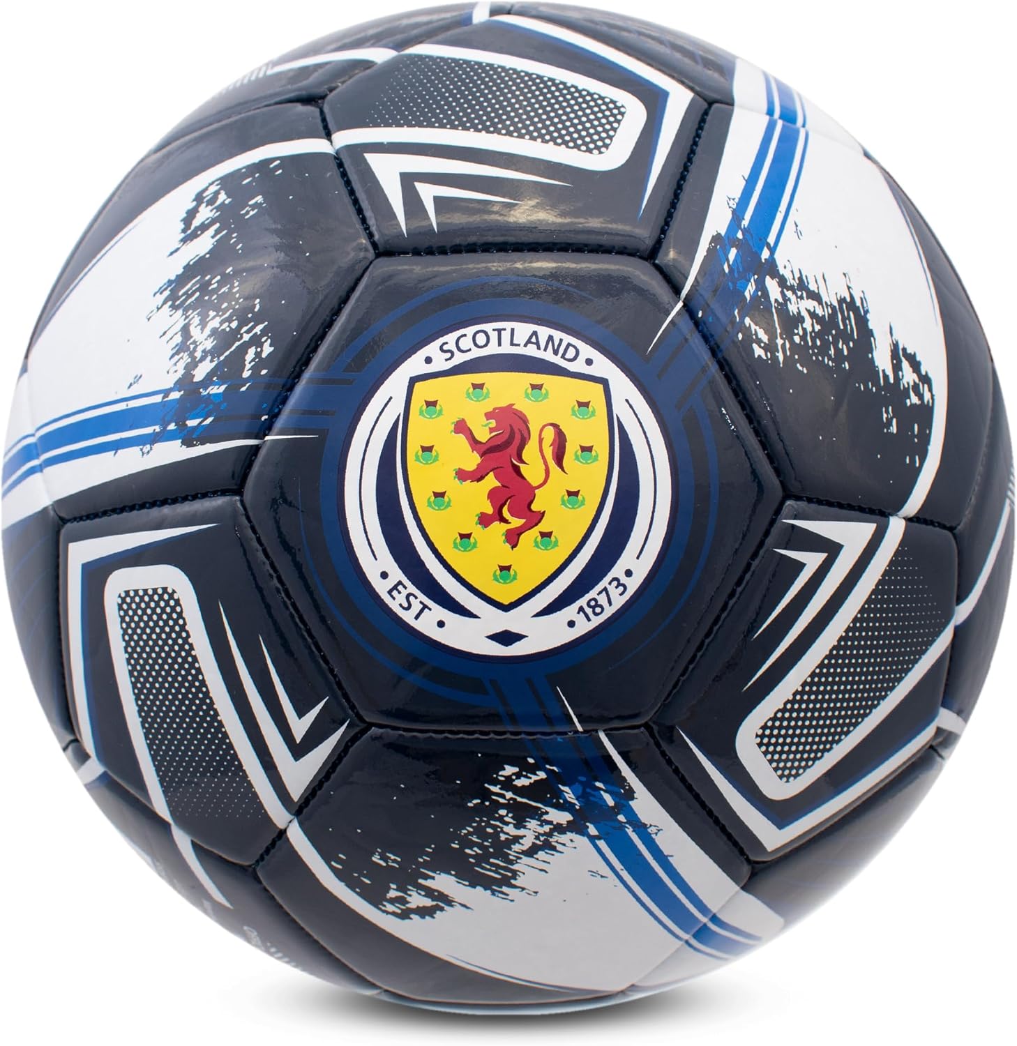 Hy-Pro Officially Licensed Scotland FA Football – Size 5, Turbine Design, Training, Match, Merchandise, Collectible for Kids and Adults