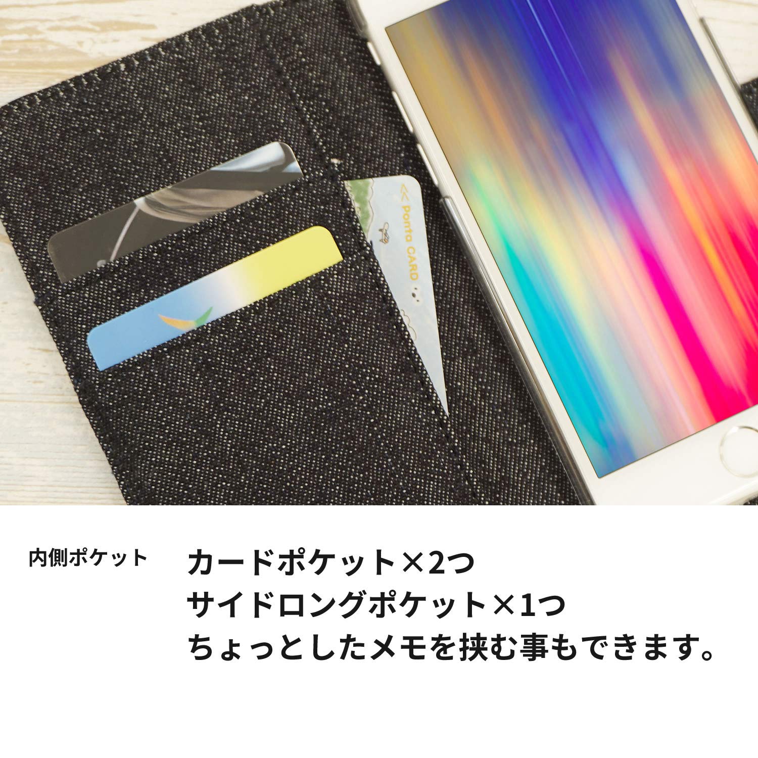 Amazon.co.jp: au Galaxy S9+ SCV39 スマホケース 手帳型 岡山デニム
