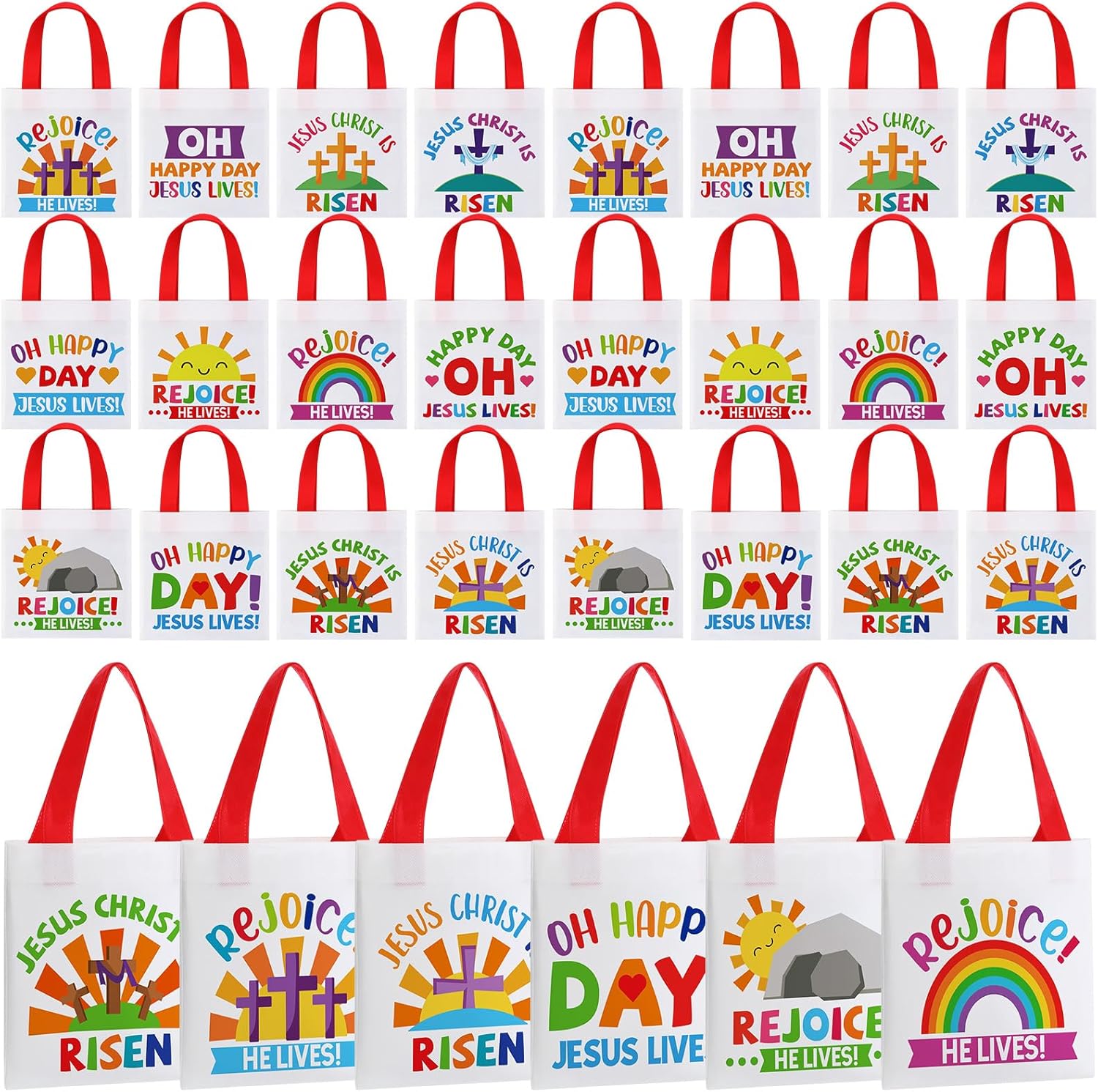 36 Pcs Graduation Tote Bags Bulk Bright Future Gift Tote Bags 2026 Grad Students Grad Gift for Kindergarten Preschool Graduation Party Decoration Supplies