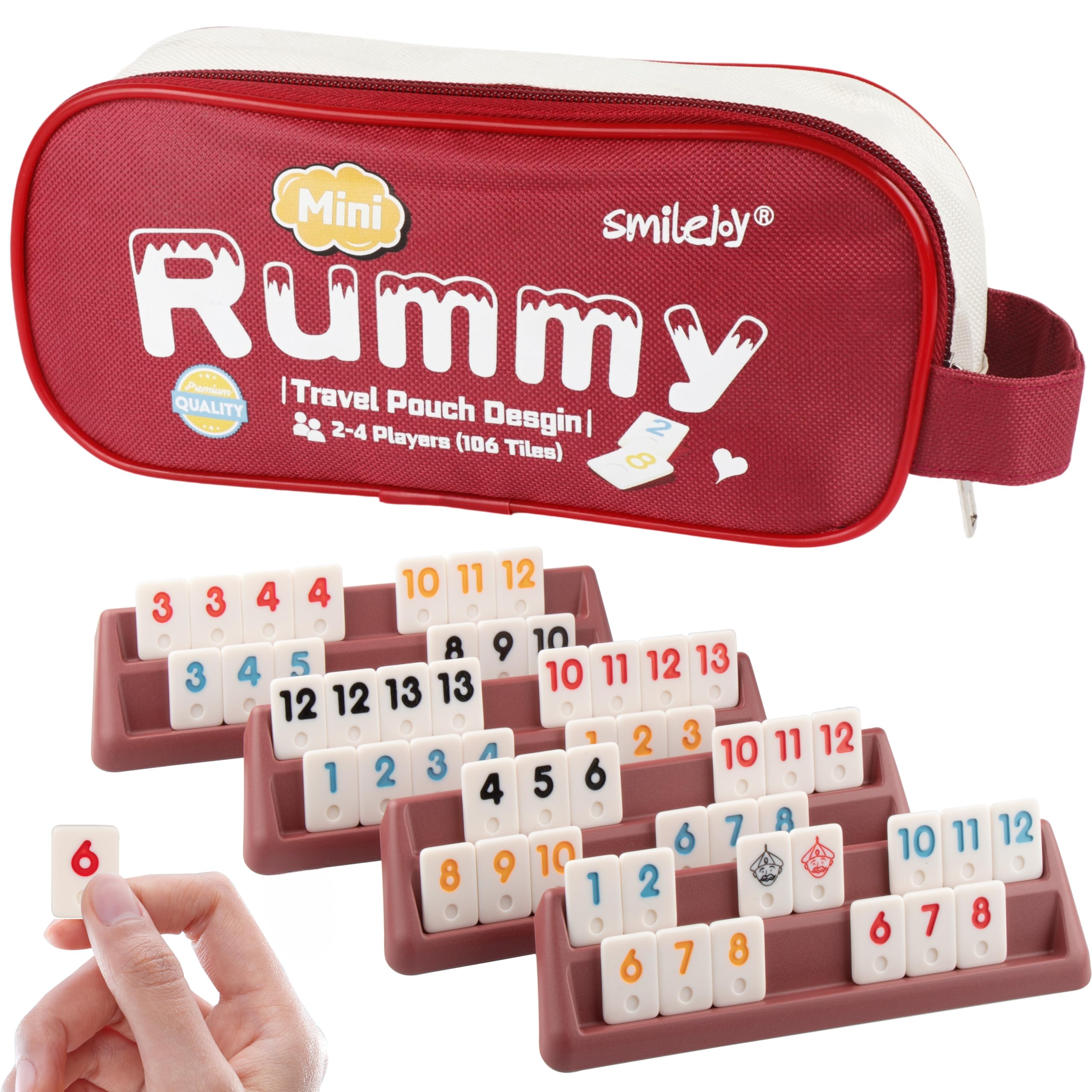 Smilejoy Mini Rummy Cube travel game