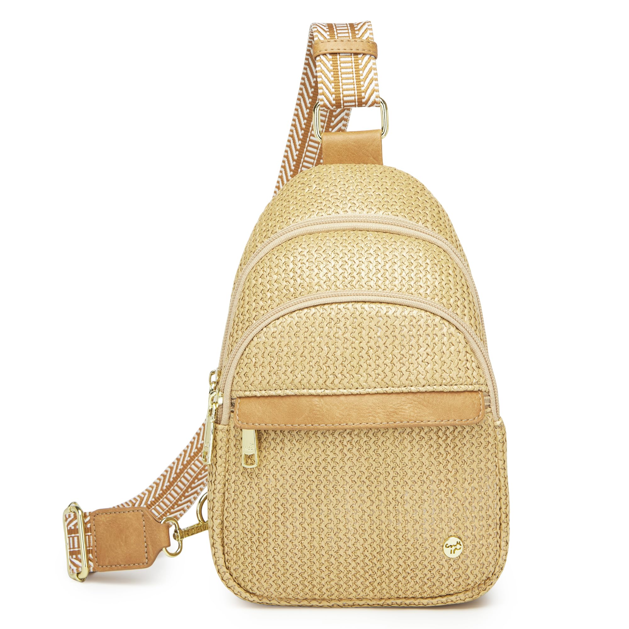 AOCINA Faux Straw Summer Purse 2026 Raffia Small Crossbody Bags for Women Travel RFID Woven Sling Bag Hawaiian Beach Vacation