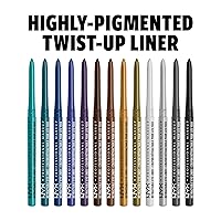 Vista 2 de Lápiz de ojos NYX mecánico., Verde Aqua