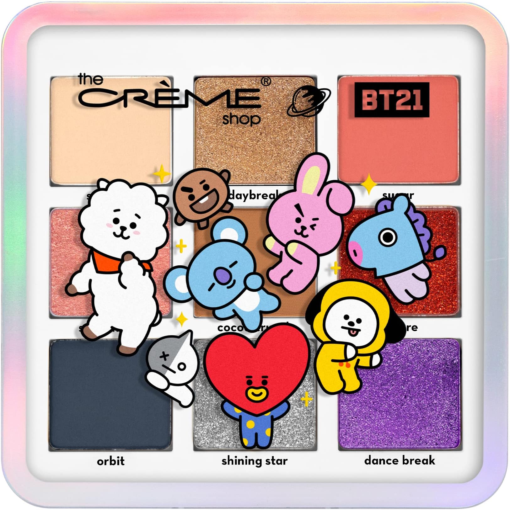 The Crème Shop | BT21: UNIVERSTAR POP Eyeshadow Palette
