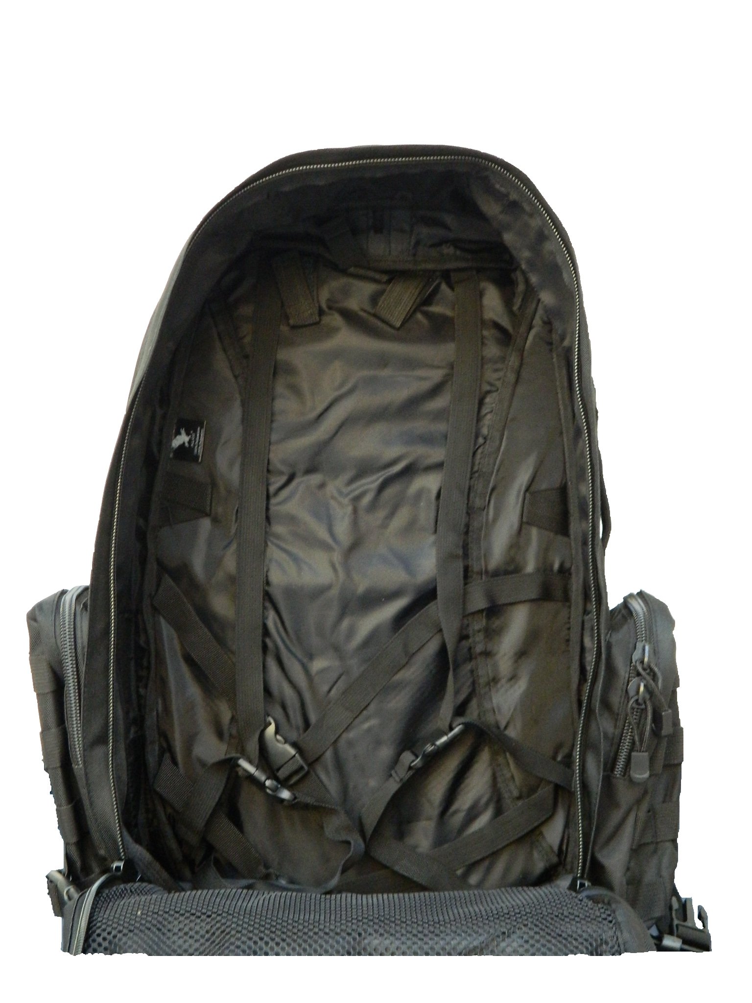 Sac à Dos Tactique Militaire - Noir - Imperméable - Taille M - Occasion (bon état)