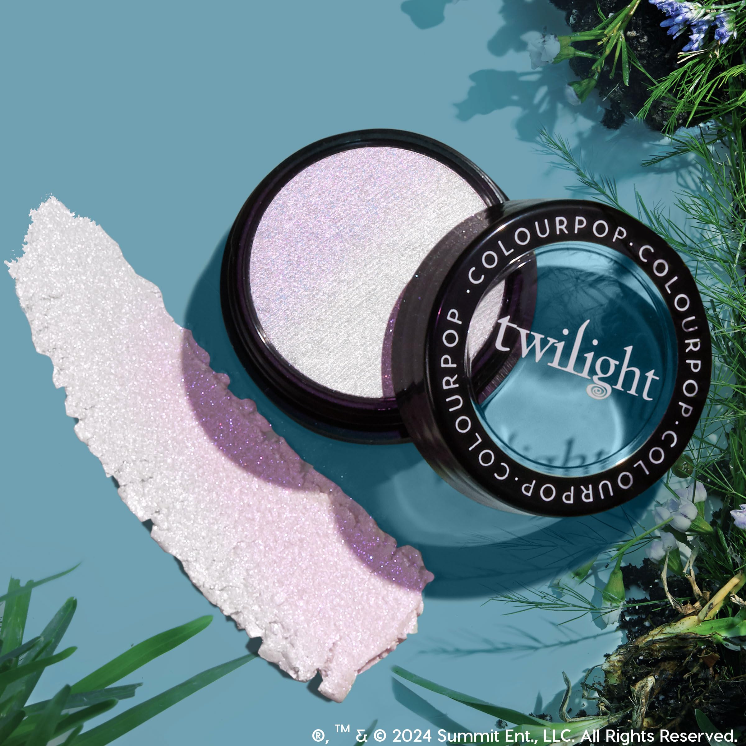 ColourPop x Twilight Super Shock Highlighter Makeup - High-Pigment, Crème-Powder Face Makeup - Buildable & Blendable Formula with a Unique Bouncy Texture - (0.15 oz): Meadow