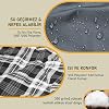 Haegs Flannel Camping Blanket, Travel Quilt Outdoor Lightweight Compact Outdoor Camping Tent Caravan Supplies, Camping Supplies Blanket 215-150cm Khaki
