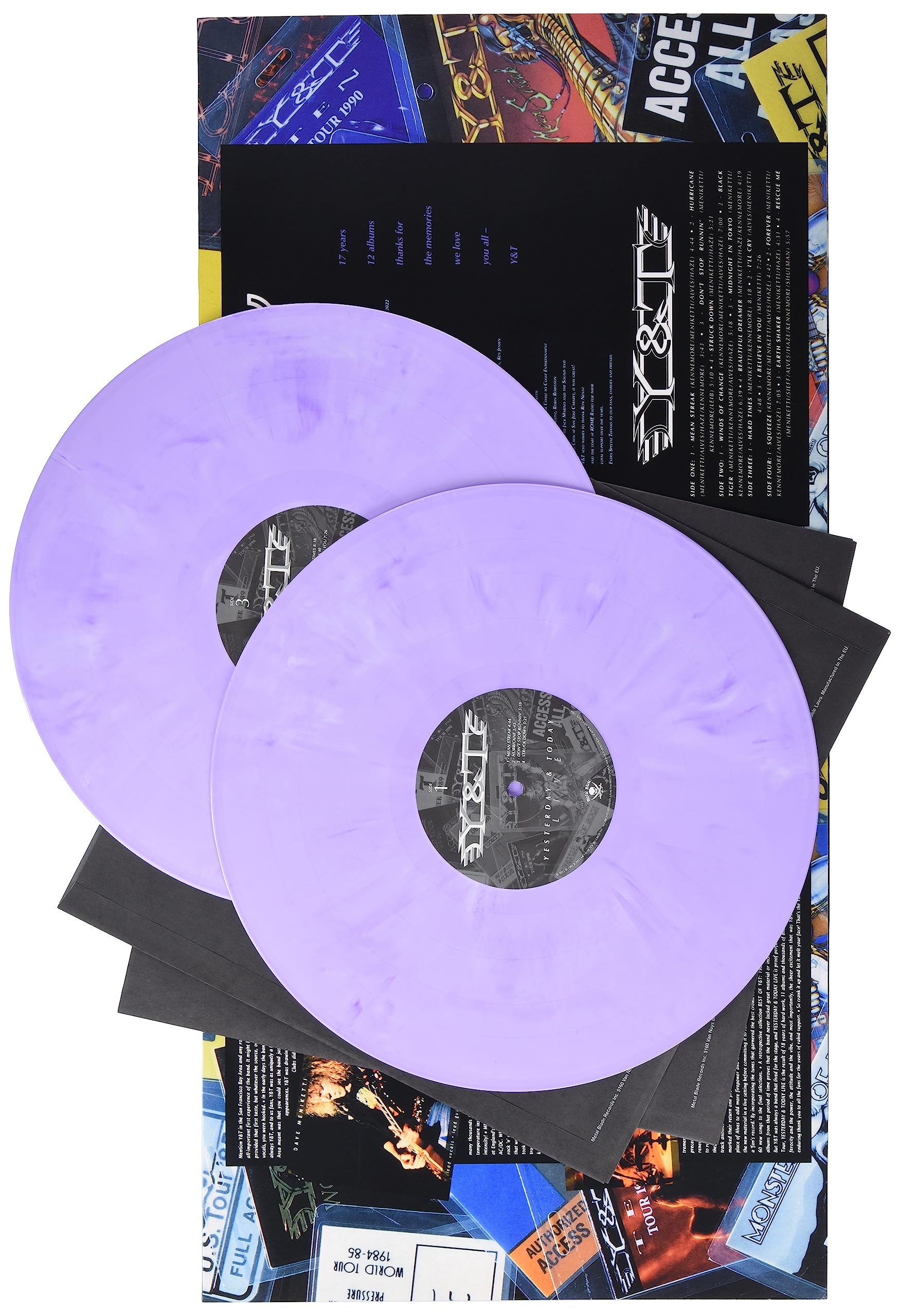 Yesterday & Today Live (Lilac Marbled)