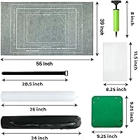 Vista 6 de 3000 PIEZAS - Tapete para Rompecabezas Enrollable Tapete para Rompecabezas Enrollable Almohadilla Enrollable para Guardar con Bandejas para Mesa