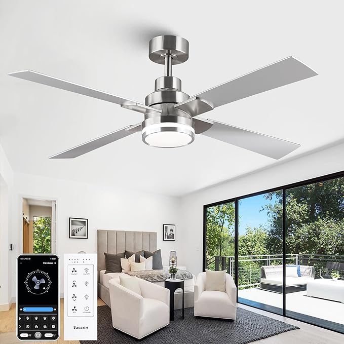 CalorHoga 52-Inch Ceiling Fan Review: Modern Design with Smart Features