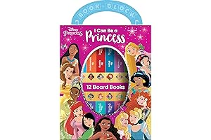 Disney Princess - I Can Be Princess My First Library Board Book...