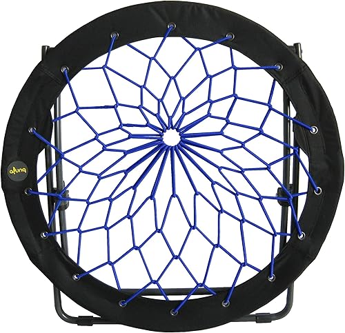 Miniatura 5 de Zenithen Silla elástica plegable limitada para dormitorios, salas de estar, dormitorios, camping, juegos y descanso, índigo (paquete de 1)