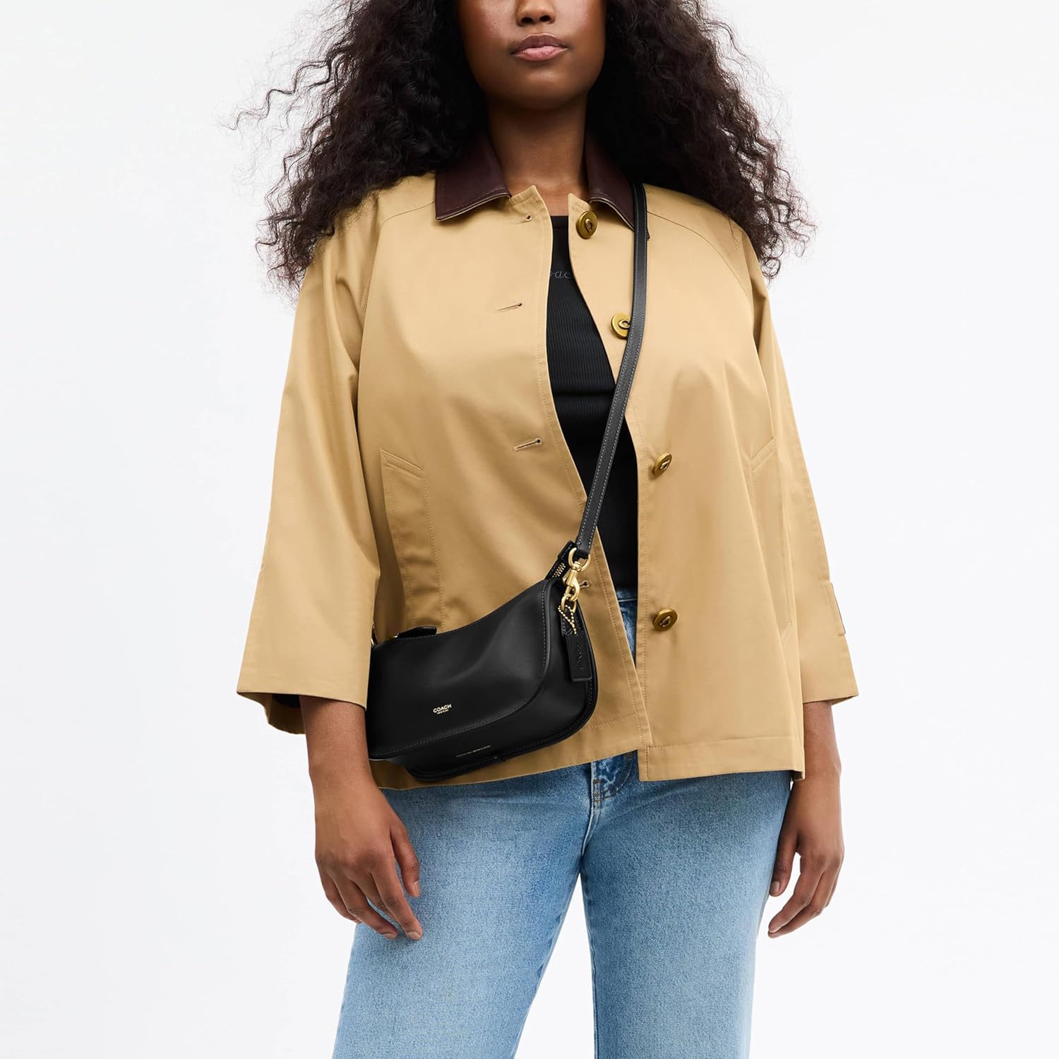 COACH Women's Natural Grain Leather Waverly Bag - Image 2