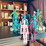 T13 7.8 inches Large Action Figure (Assembly Completed) Dummy 13 Titan 13 Poseable Collectible Highly Detailed Sculpting & Accessories for Display and Play (Colorful)