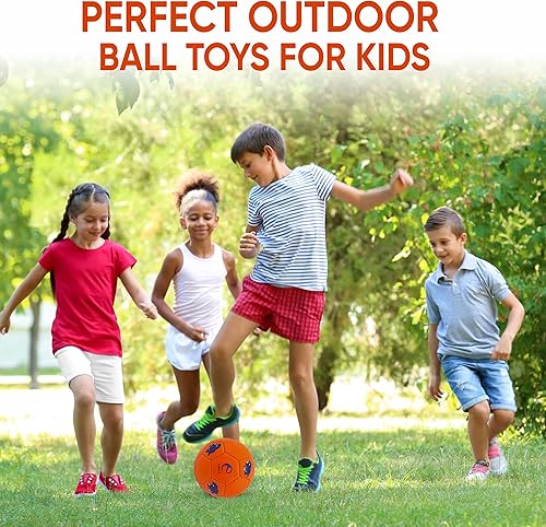 Miniatura 2 de Soccer Ball Size 3  Size 4 Soccer Ball for Kids 3-12 Kids Soccer Ball Toy Gift for Toddler 4 5 6 7 Dinosaur Cartoon Outdoor Sports Ball for Juniors