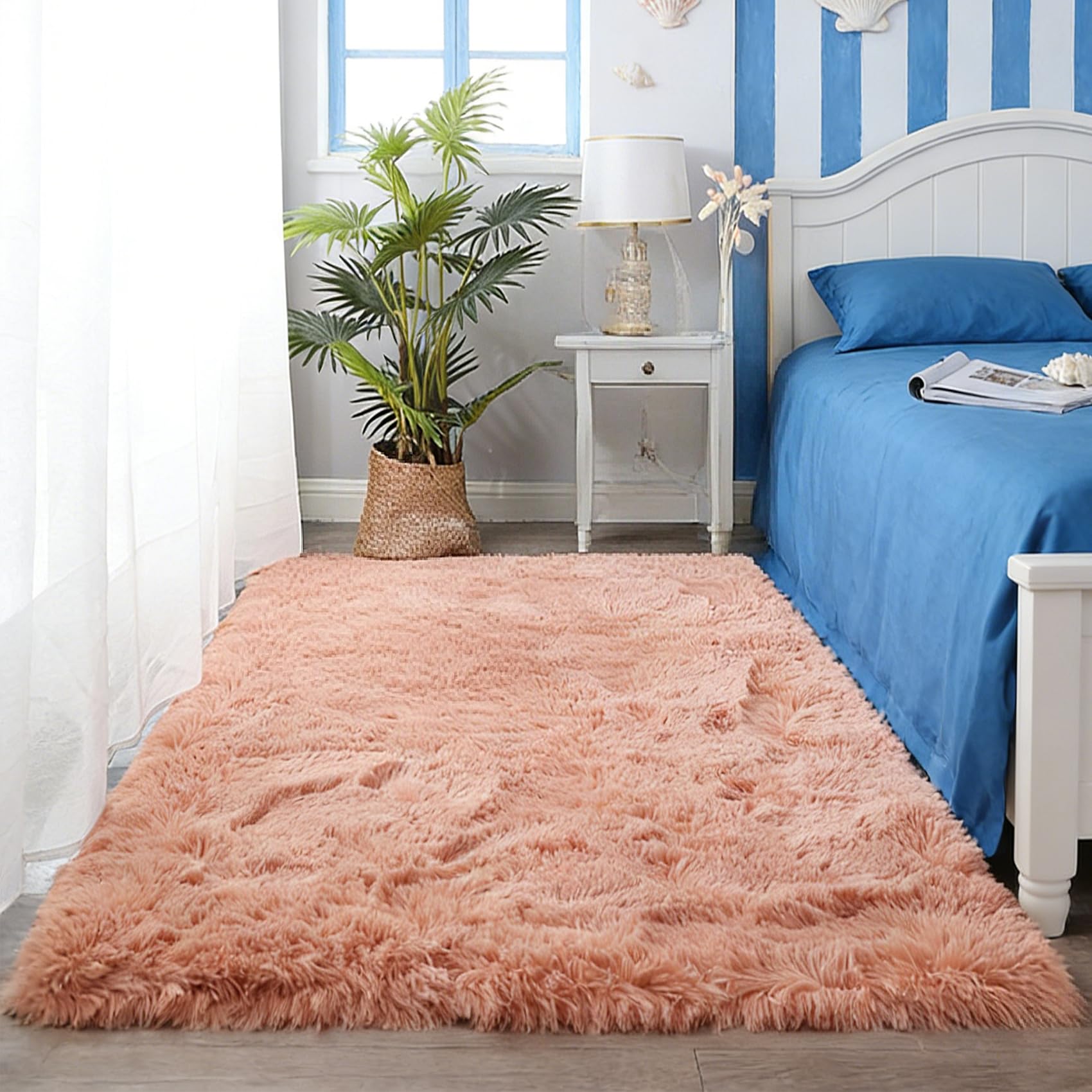 Tapis chambre et salon orange pour réchauffer votre intérieur