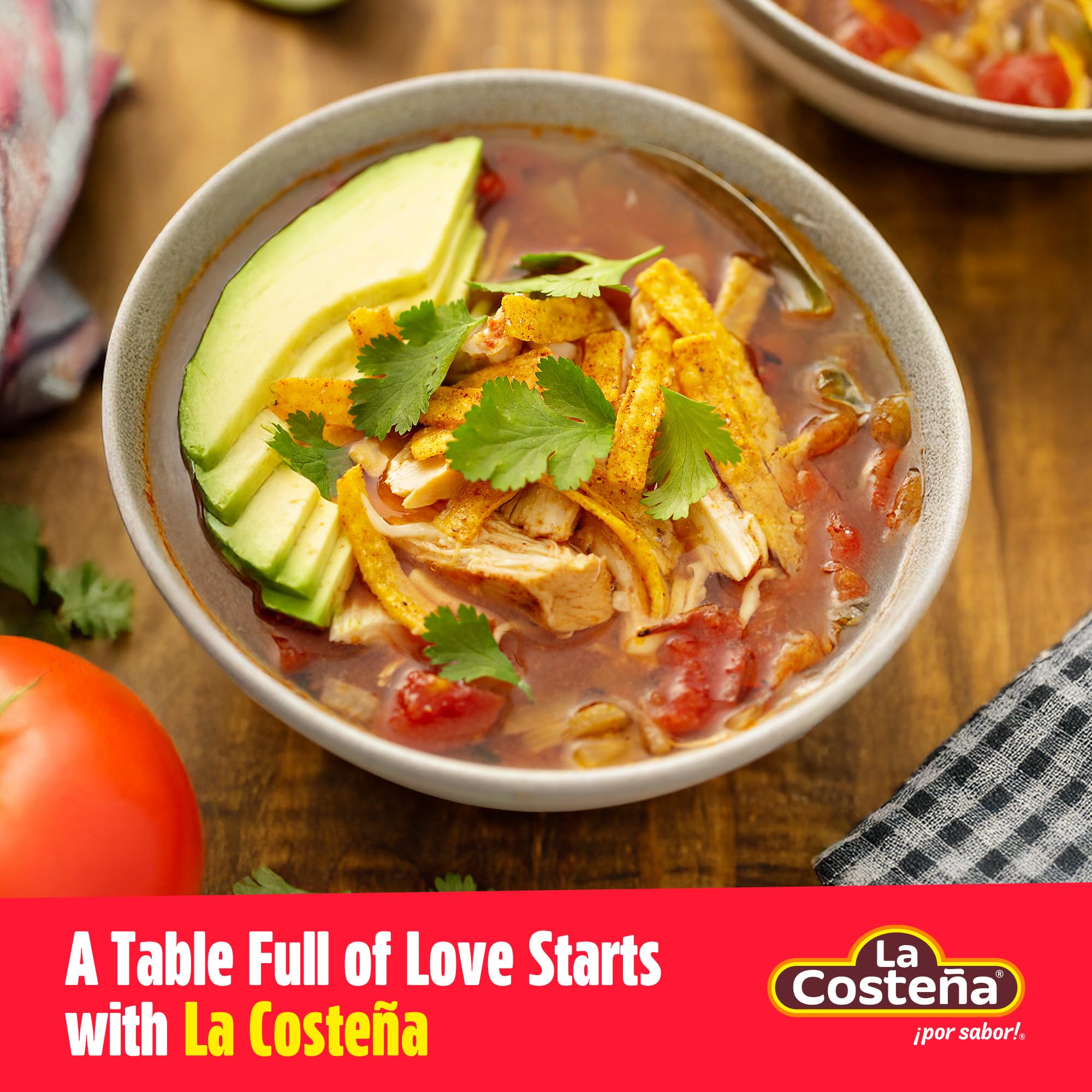 La Costeña Chipotle Peppers in Adobo Sauce - Smoked Spicy Peppers Chipotle in Adobo Sauce - Mexican Food, Taco, Enchiladas & Salsa - Hot Pickled Vegetables - 7 oz, 24 Pack Canned Vegetables