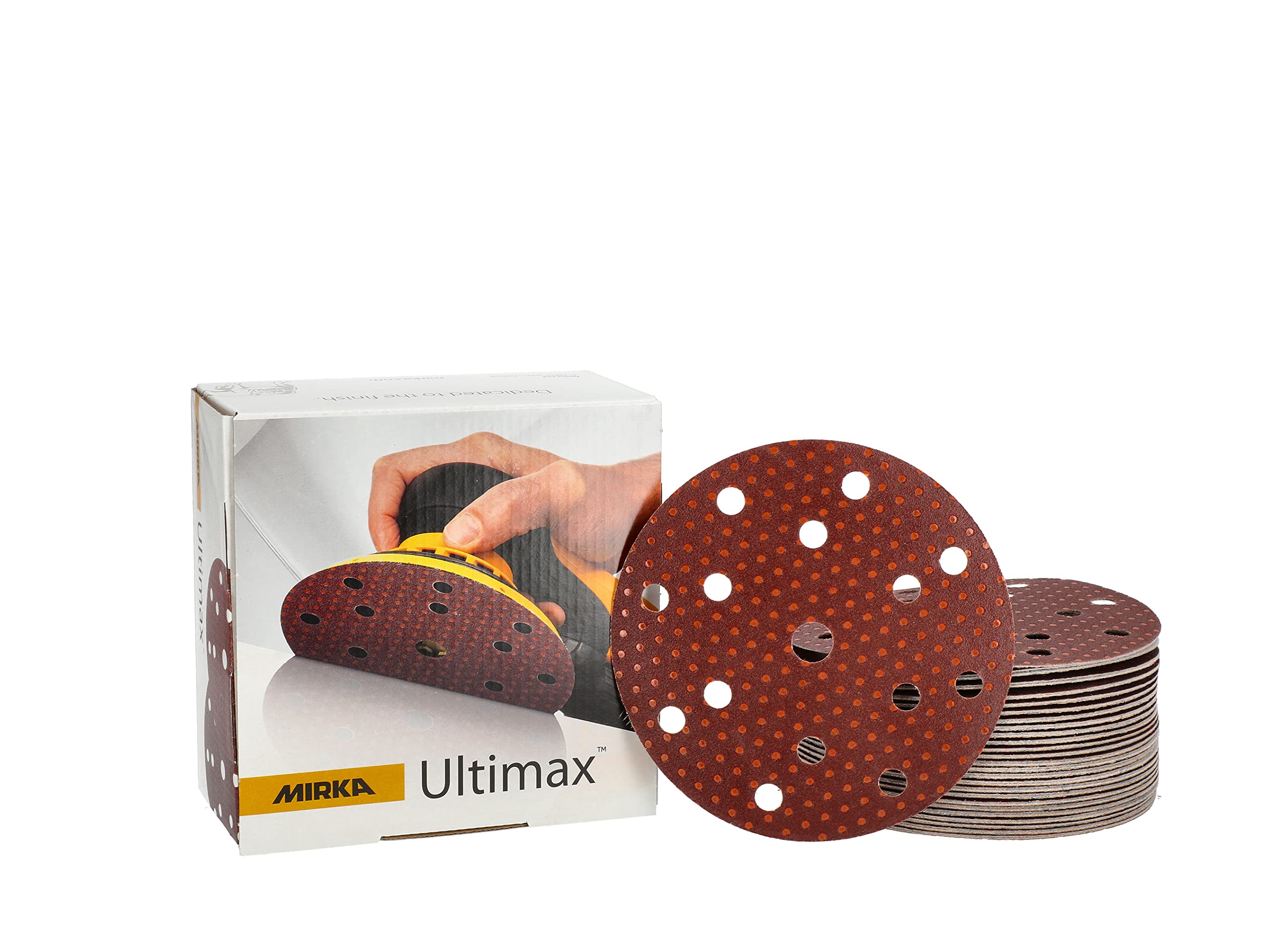 Mirka Ultimax Sanding Paper 150mm Hook & Loop P150 50pcs