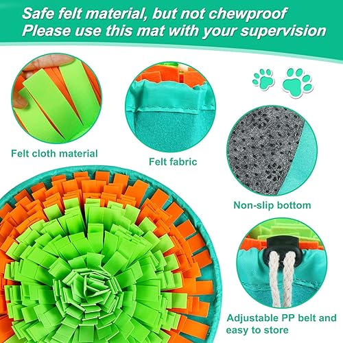 Miniatura 2 de Vivifying Alfombrilla de olfateo para perros, juguetes interactivos de enriquecimiento para perros para aburrimiento y estimulación mental,