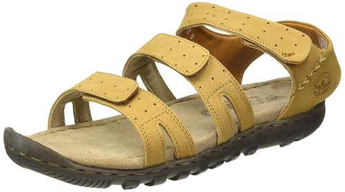 Buy Woodland Men's Camel Leather Sandal 