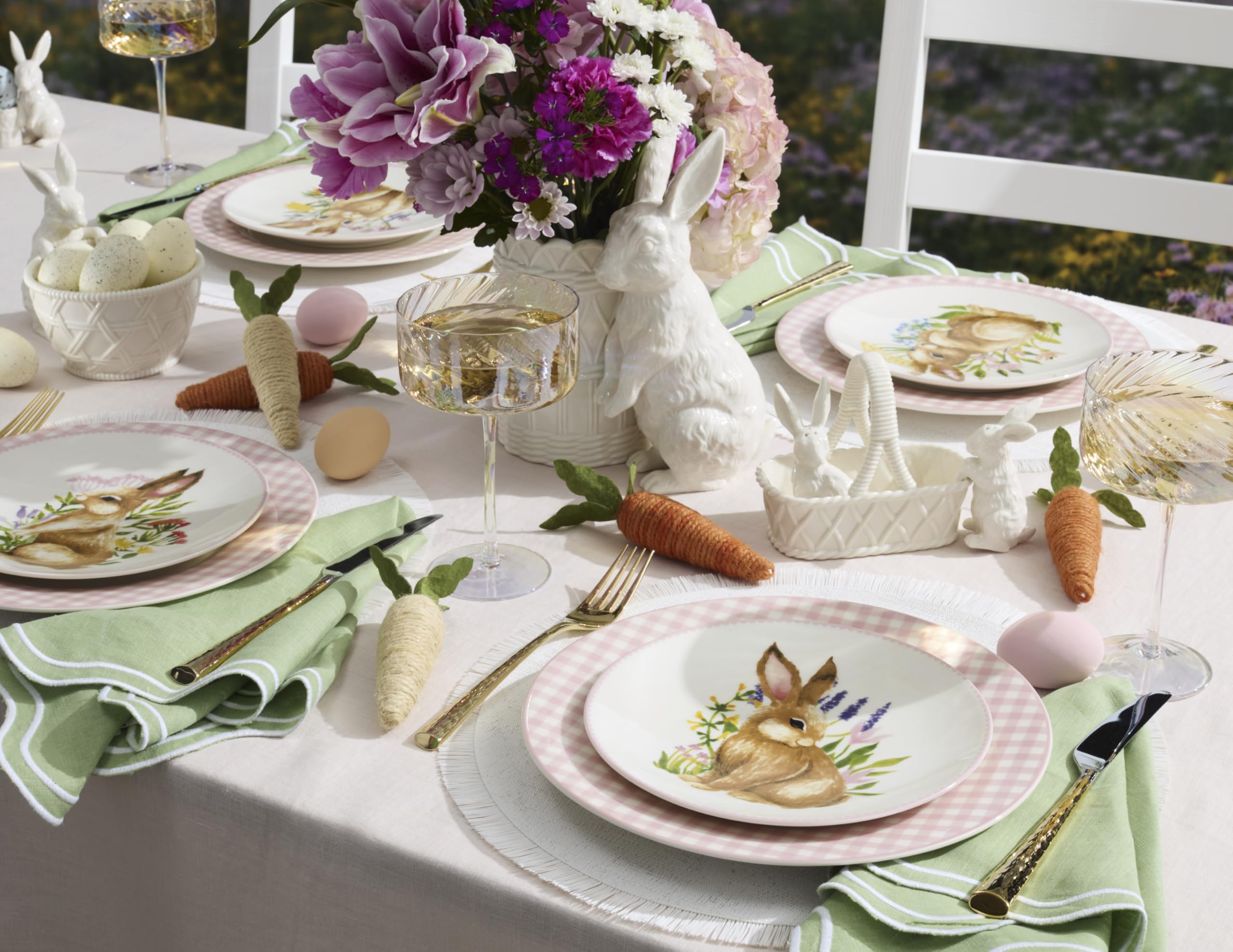 Amazon.co.jp: Lenox 897159 ウィッカークリークバニー花瓶 : Home