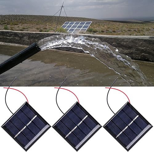 Miniatura 4 de Mini Solar Panel, Micro Solar Panel Cells, 3Pcs Durable DIY Battery for Home Projects Electronic Applications