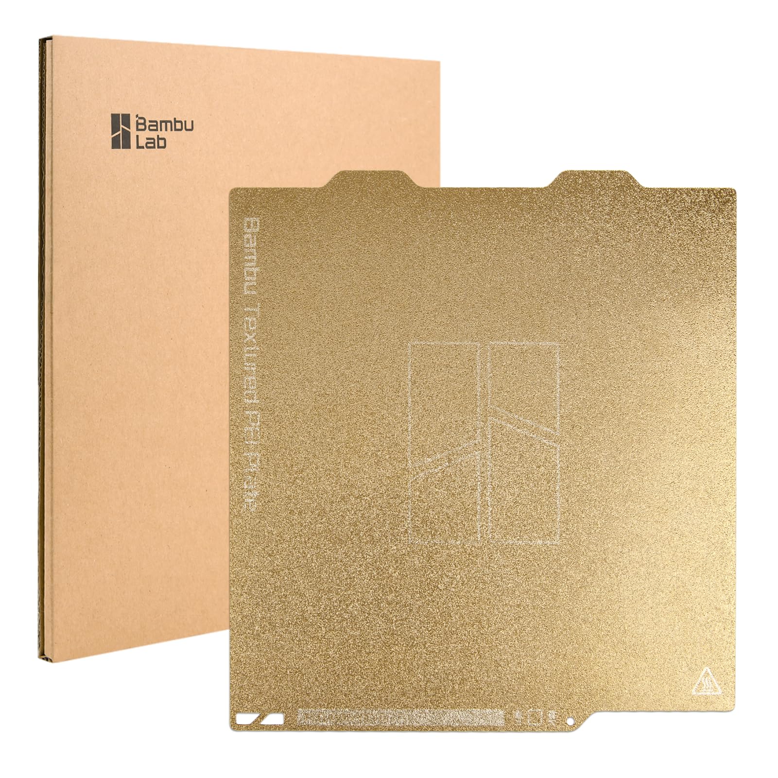 3DTOOLS Bamboo Lab Original Dual Side Textured PEI 3D Printer Build Plate 184x184MM Spring Steel Plate for Bambu Lab A1 Mini 3D Printer