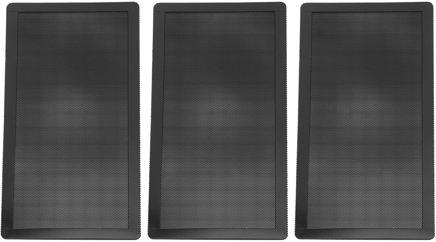 10PCS DIY PC Case Dust Mesh Filter, 120x240mm Magnetic PVC Dust Filter Cover PC Mesh Grill with Magnetic Strip for Computer Chassis Fan Vents