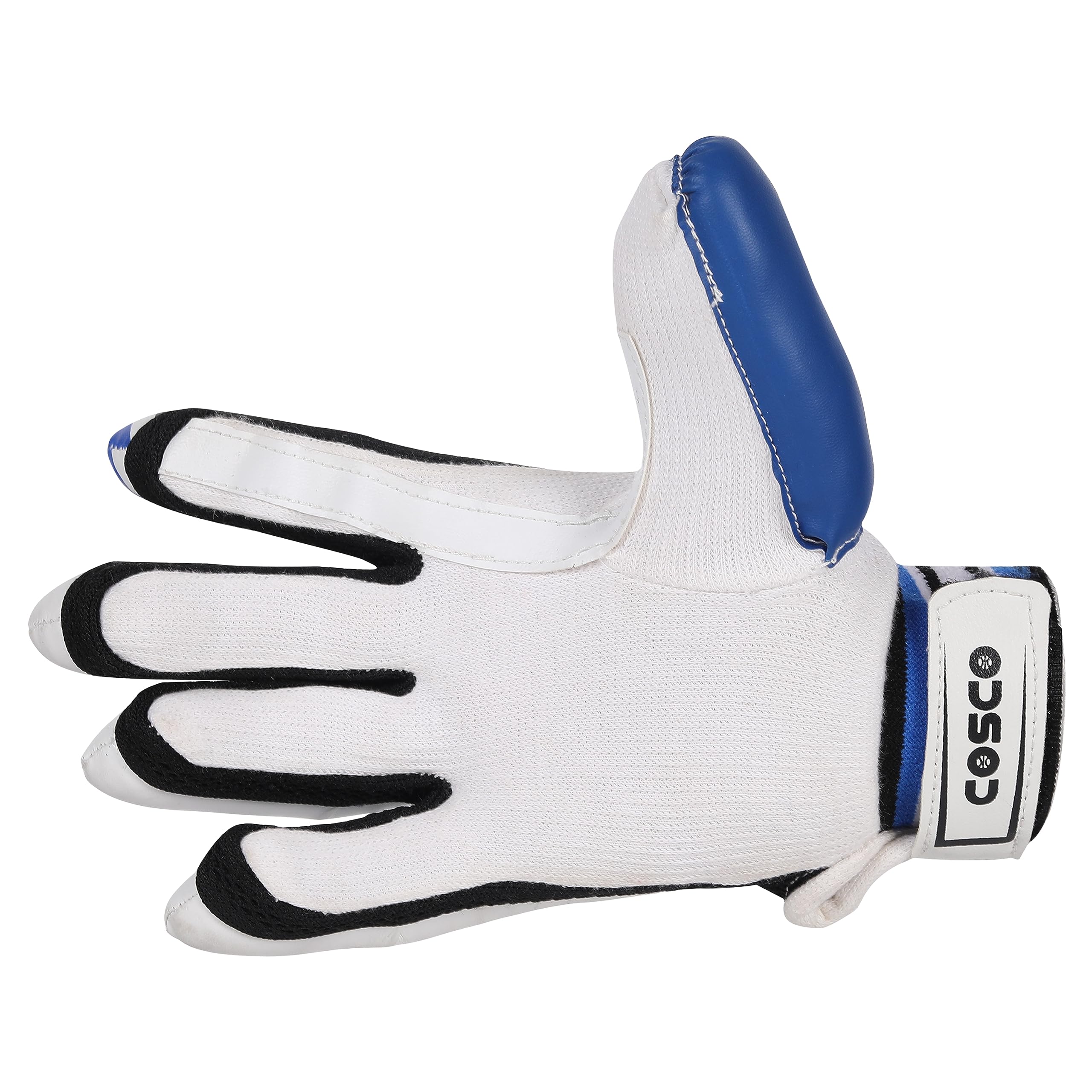 Cosco Club Cotton Batting Gloves, Full Size (White/Blue) (B01JRO2GCE) Amazon Price History, Amazon Price Tracker