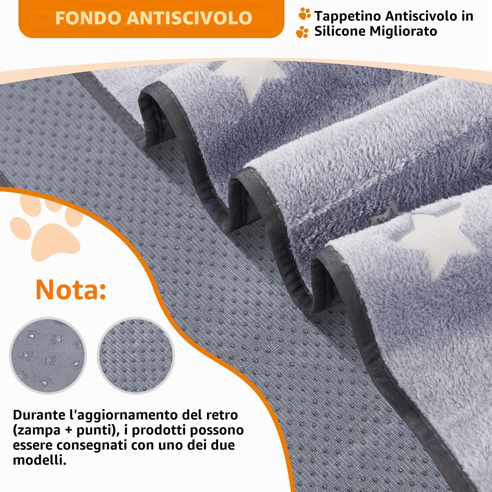 PICK FOR LIFE Tappetino lavabile per cani e animali domestici, per cani anziani o incontinenti, 90 x 122 cm