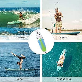 Amazon.com : H&J Inflatable Stand Up Paddle Board 10'x 31.9