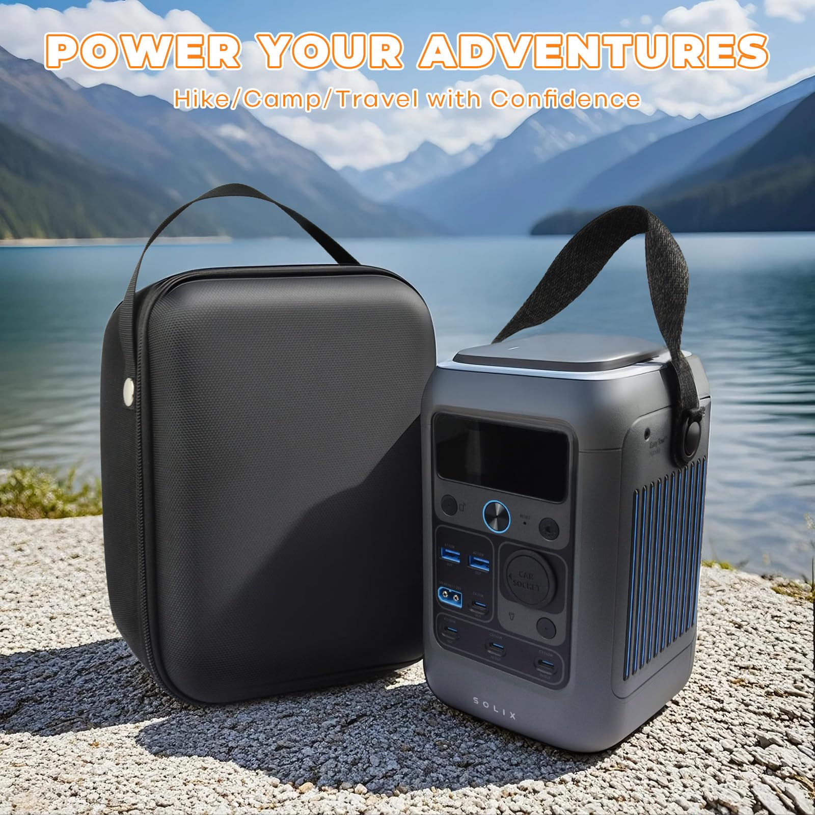 Amazon.co.jp: MUMING収納ケースに適合するAnker Solix C300 DC