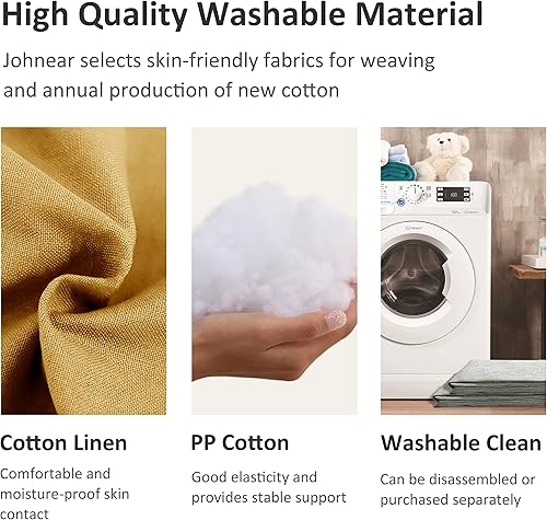 Miniatura 5 de Almohada de cuña para cabecero, almohada de lectura para sentarse en la cama, respaldo de adulto, almohada triangular grande para sofá, cojín de