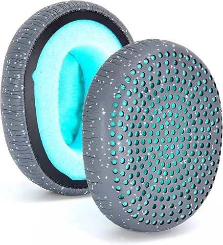 Riff - Almohadillas de repuesto defean compatibles con auriculares inalámbricos Skullcandy Riff (azul)