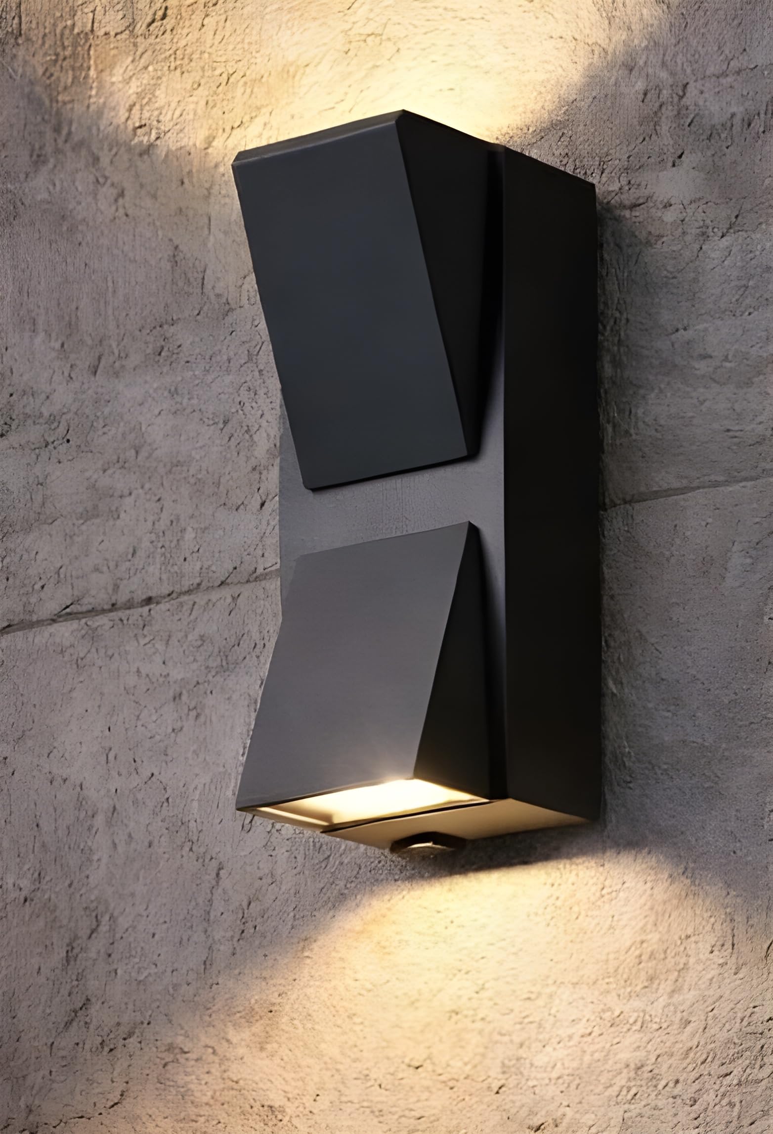 10W Waterproof LED Wall Light | Up & Down 2-Way Decorative Wall Lamp | IP65 Outdoor & Indoor Wall Light for Balcony, Garden, Gate, Elevation & Patio | Warm White | Pack of 1-image-42