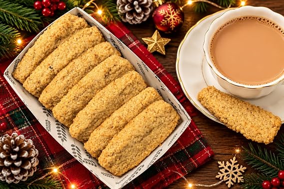 Farmhouse Biscuits Oat Flips 2 x 200g (400g) – Vegan Plant-Based Oat Biscuits, Dairy Free, Premium Giftable Cookies