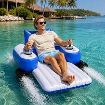 Motorized Floaties for Adults, Electric Inflatable Water Chair