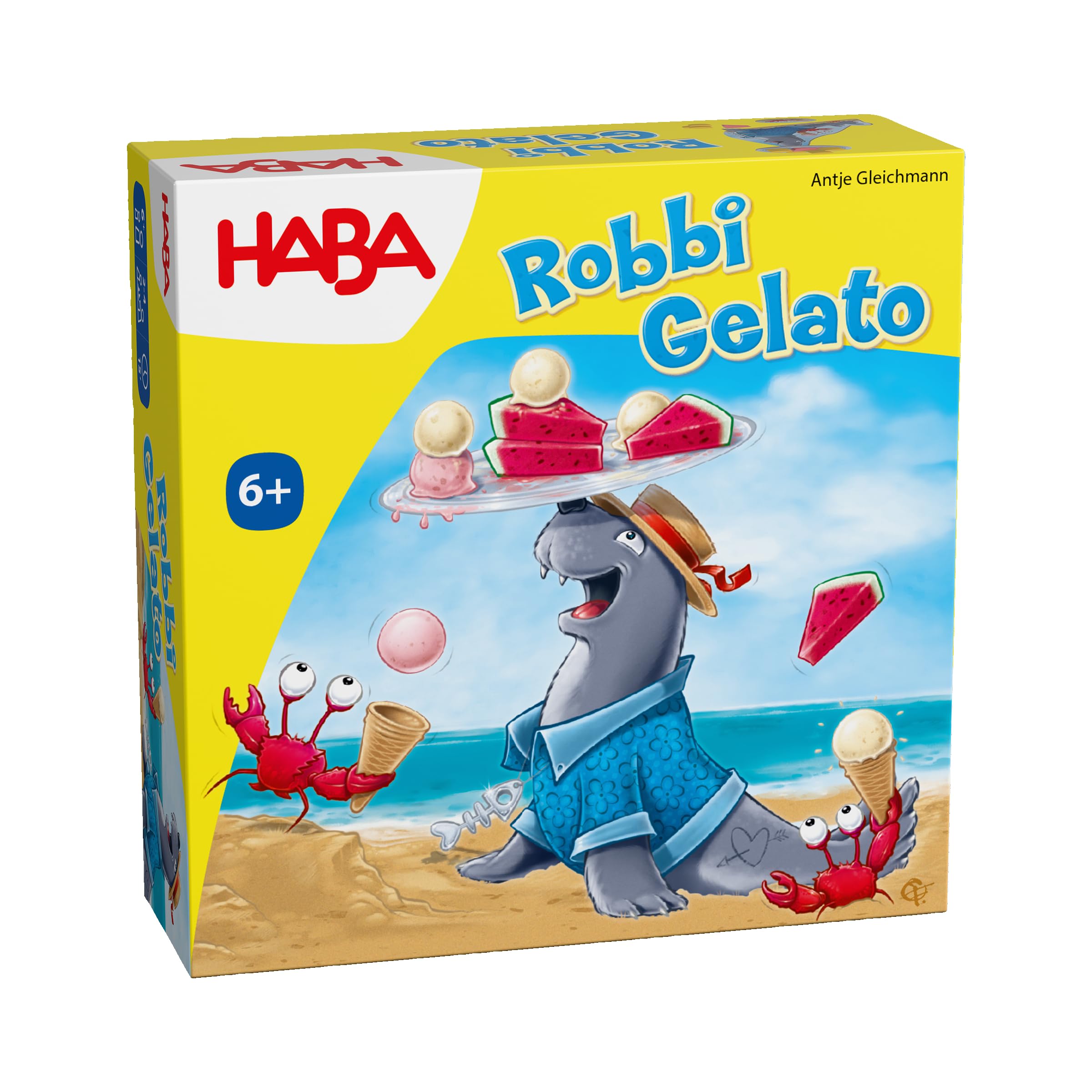 HABA 2012195004 - Robbi Gelato, Children's Skill Board Game. Over 6 years