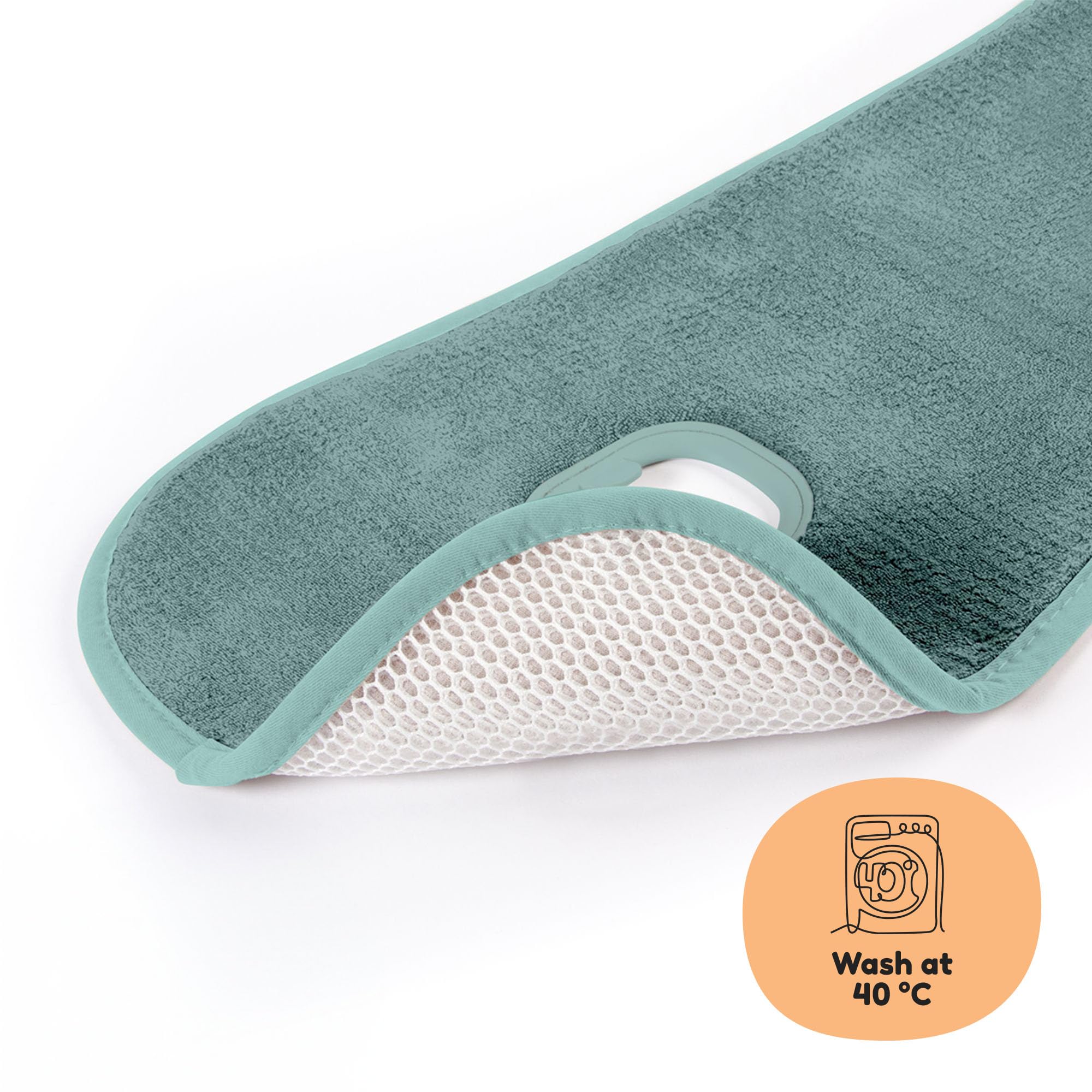 AeroMoov Air Layer Siège Auto Et Poussette - Assise Anti-Transpiration Coton Bio Groupe B Anthracite