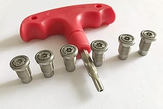 Sree-circle 6X Golf Weight Screw for Taylormade M4 M6 Driver, M4 M6 Tour Issu Driver Wood