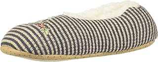 K. Bell Socks Women's Cozy Novelty Slippers, Sleeping Kitty (Gray Heather), M/L (KBWF20S007-01)