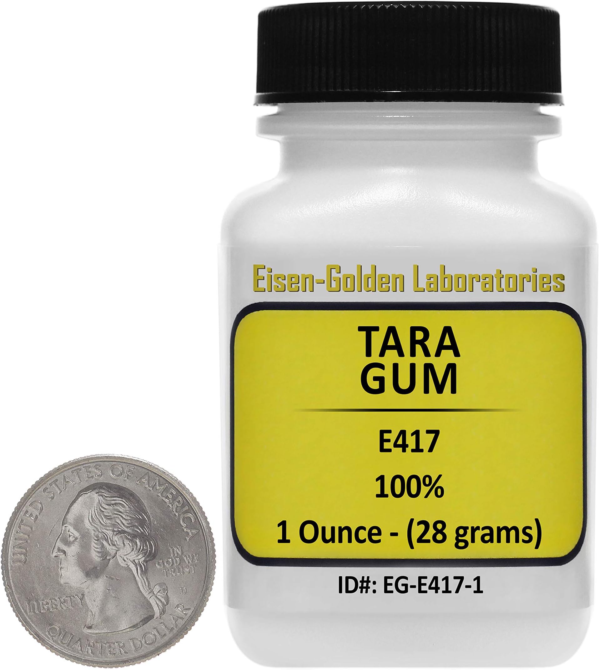 Tara Gum [E417] 100% USP Food Grade Powder 1 Oz in a Bottle