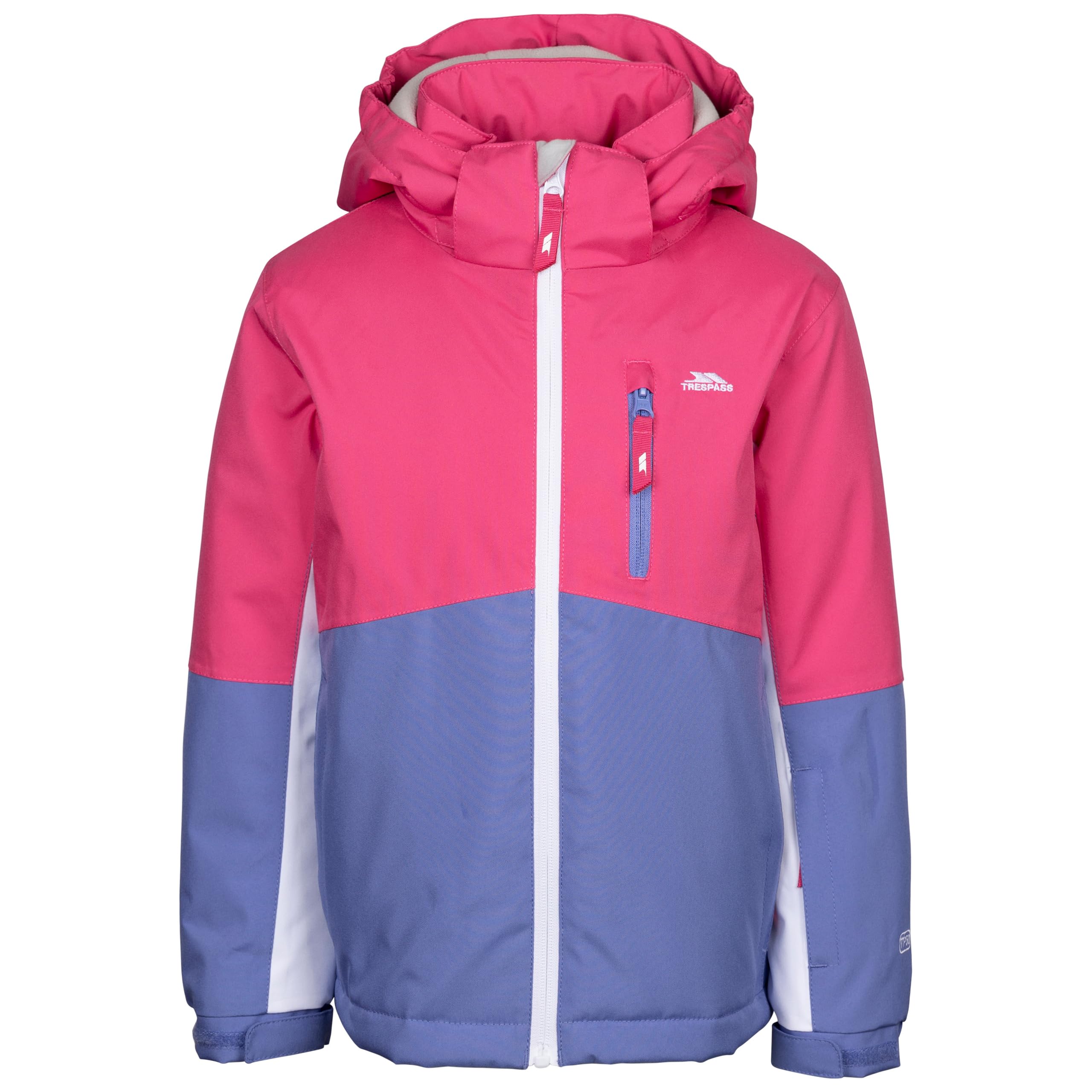 Trespass (11 Years To 12 Years, Soft Pink) Unisex Kids Ski Jacket - Lennox