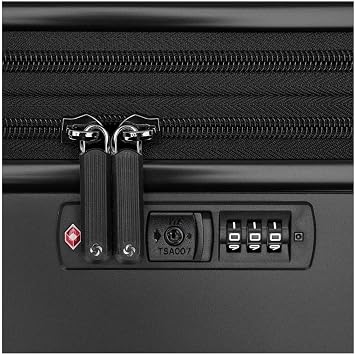 Samsonite Precision DLX 2 Piece Hardside Expandable Spinner Luggage Set in Black