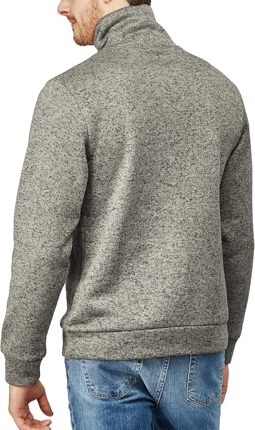H2H Mens Casual Slim Fit Pullover Sweatshirts Knitted Shirts Napping Inside - Image 4