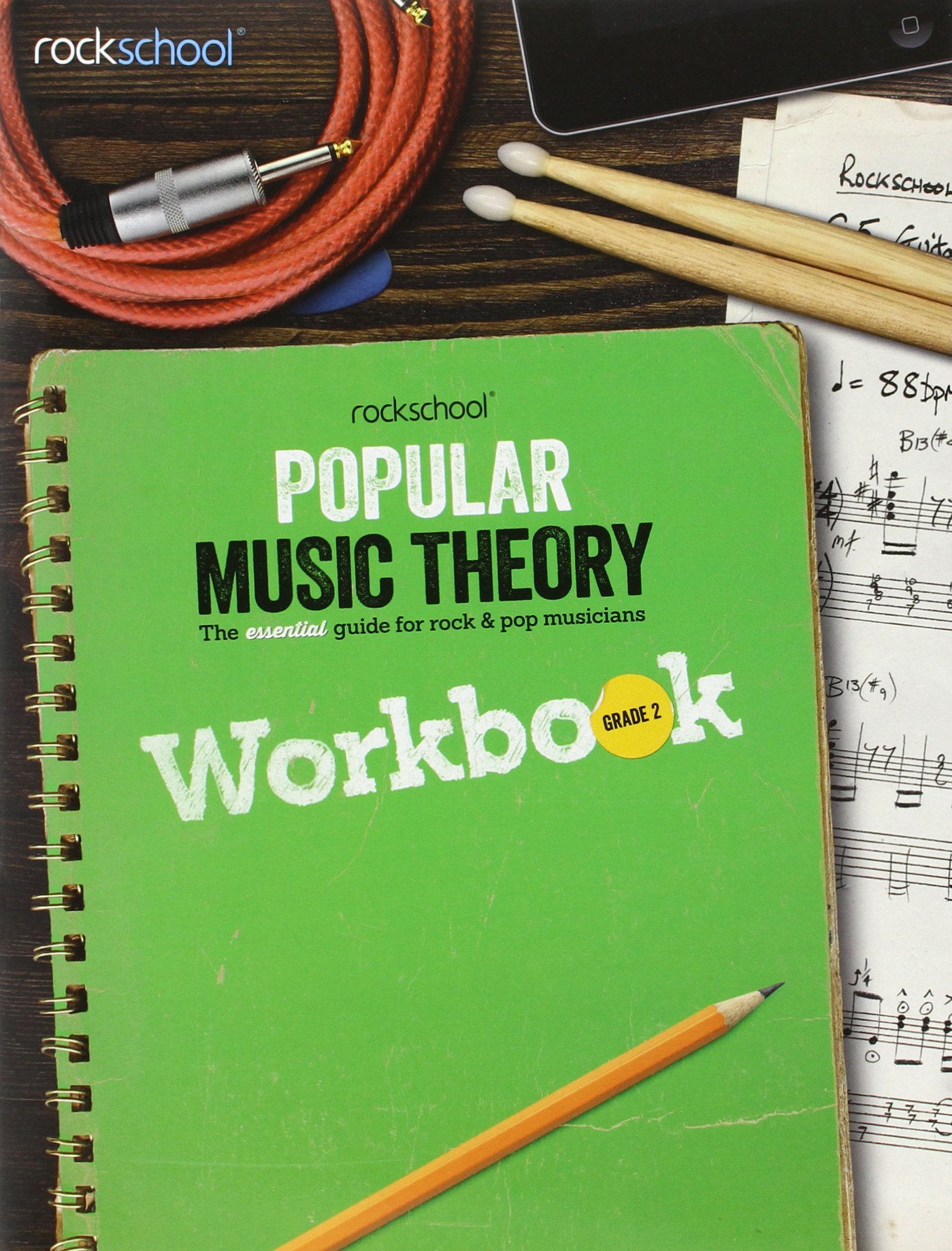 Rockschool Popular Music Theory Workbook Grade 2 Bk