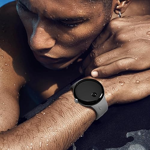 Miniatura 29 de Paquete de 5 bandas de reloj compatibles con Google Pixel 2/Pixel 3/Pixel 4 de 41mm para mujeres y hombres, correa de reemplazo deportiva duradera