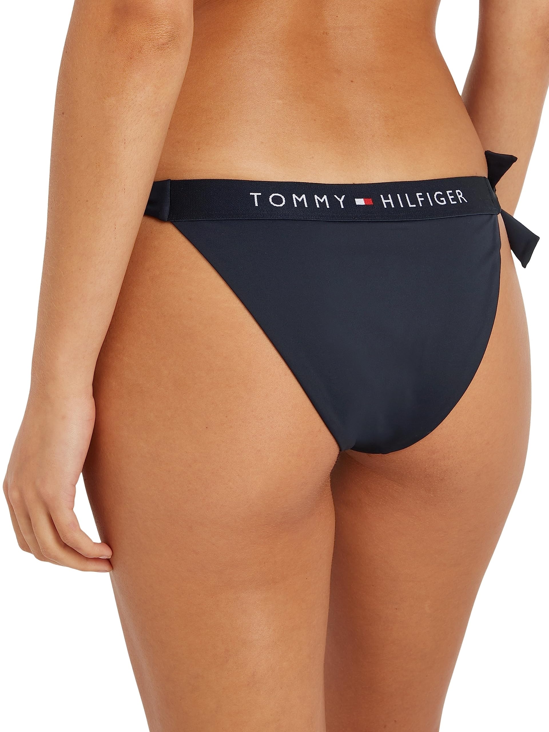 Tommy Hilfiger Damen Bikinihose Seitliche Schnürung Side Tie Cheeky Bikini Sport