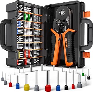 SOMELINE® Crimping Tools Set with 24 Types o...,